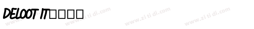 DeLoot It字体转换
